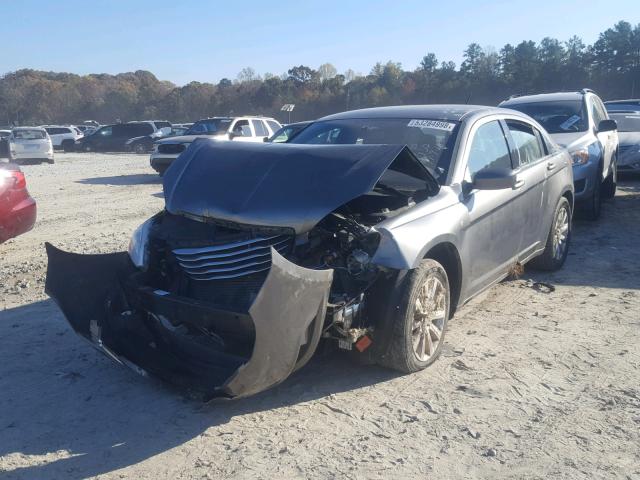 1C3CCBBB8DN656930 - 2013 CHRYSLER 200 TOURIN GRAY photo 2