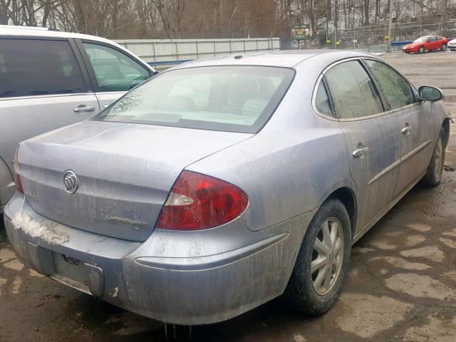 2G4WD532551246655 - 2005 BUICK LACROSSE C BLUE photo 4