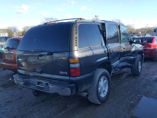 1GKEK13Z34J179512 - 2004 GMC YUKON BLACK photo 4