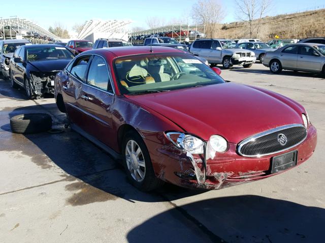 2G4WC562551246203 - 2005 BUICK LACROSSE C RED photo 1