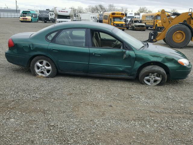 1FAFP5524YA164196 - 2000 FORD TAURUS SES GREEN photo 9