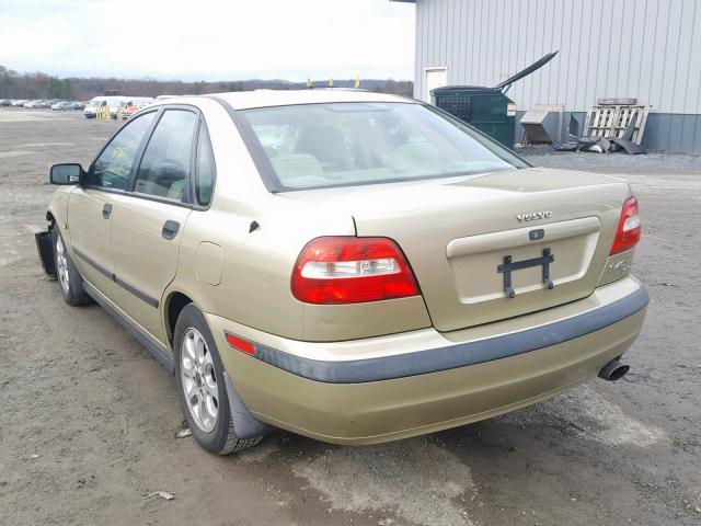 YV1VS29551F748505 - 2001 VOLVO S40 1.9T TAN photo 3