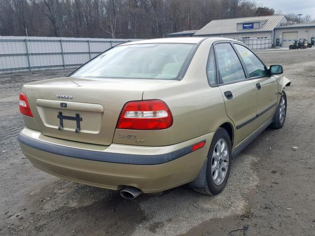 YV1VS29551F748505 - 2001 VOLVO S40 1.9T TAN photo 4