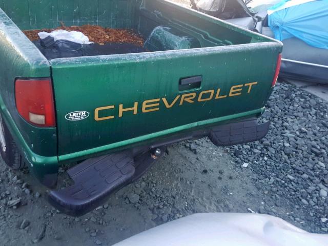 1GCCS19W1YK193330 - 2000 CHEVROLET S TRUCK S1 GREEN photo 9