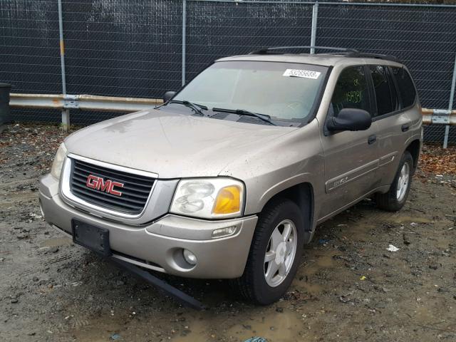 1GKDT13S432132932 - 2003 GMC ENVOY TAN photo 2