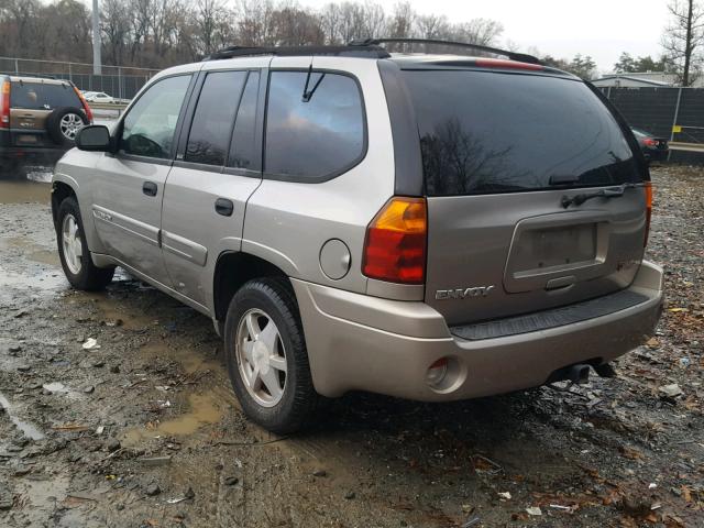 1GKDT13S432132932 - 2003 GMC ENVOY TAN photo 3