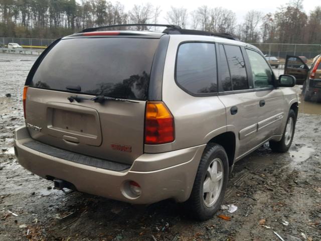 1GKDT13S432132932 - 2003 GMC ENVOY TAN photo 4