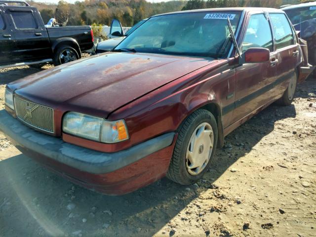 YV1LS5540T2344463 - 1996 VOLVO 850 BASE RED photo 2