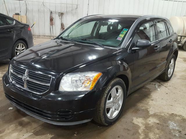 1B3HB48B48D768581 - 2008 DODGE CALIBER SX BLACK photo 2