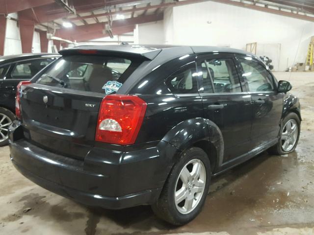 1B3HB48B48D768581 - 2008 DODGE CALIBER SX BLACK photo 4