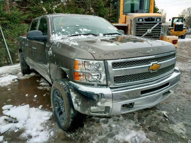 3GCPKSE76DG282656 - 2013 CHEVROLET SILVERADO GRAY photo 1