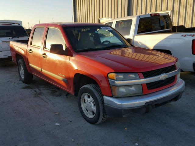 1GCCS136558283775 - 2005 CHEVROLET COLORADO RED photo 1