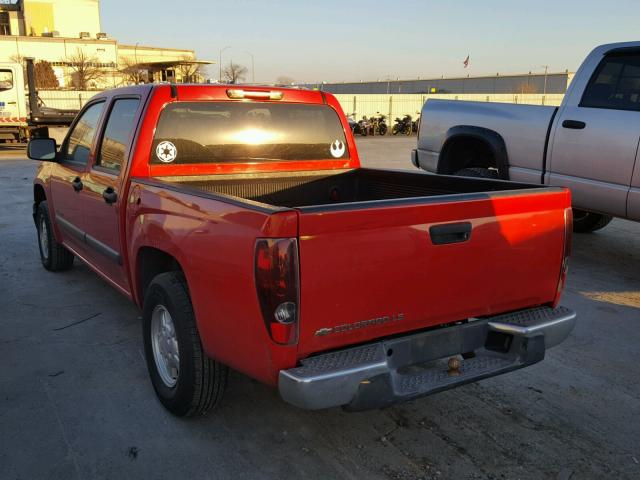 1GCCS136558283775 - 2005 CHEVROLET COLORADO RED photo 3