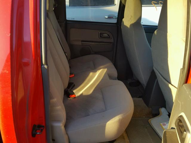 1GCCS136558283775 - 2005 CHEVROLET COLORADO RED photo 6