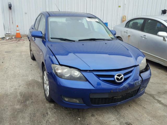 JM1BK324071713408 - 2007 MAZDA 3 S BLUE photo 1