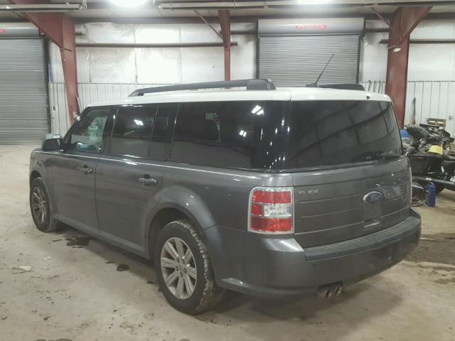 2FMGK5BC7ABB37011 - 2010 FORD FLEX SE GRAY photo 3