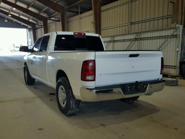 3C6TR4DT4DG570638 - 2013 RAM 2500 SLT WHITE photo 3