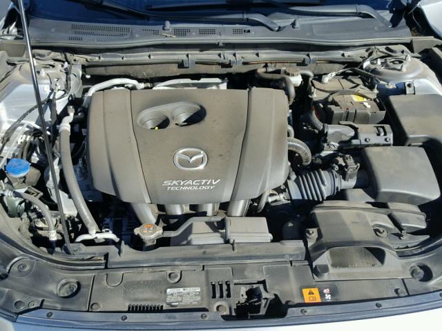 JM1BM1U77G1337506 - 2016 MAZDA 3 SPORT SILVER photo 7