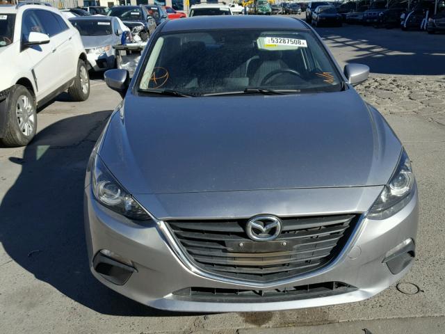 JM1BM1U77G1337506 - 2016 MAZDA 3 SPORT SILVER photo 9