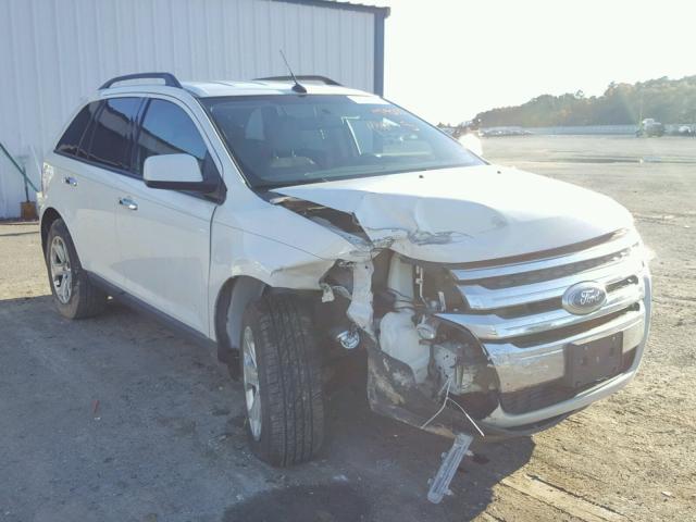 2FMDK3JC6BBA59055 - 2011 FORD EDGE SEL WHITE photo 1