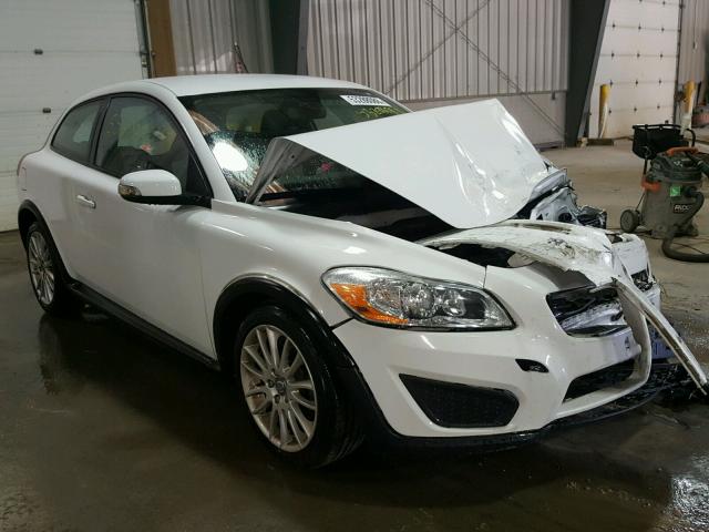 YV1672MK2C2270623 - 2012 VOLVO C30 T5 WHITE photo 1