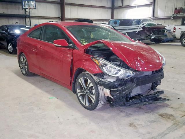 KMHDH6AH2EU026404 - 2014 HYUNDAI ELANTRA CO RED photo 1