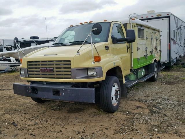 1GDJ5C1G49F412897 - 2009 GMC C5500 C5C0 YELLOW photo 2