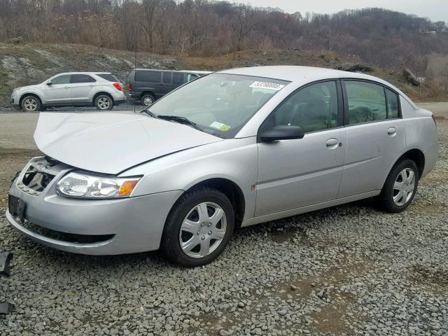 1G8AJ55F97Z201424 - 2007 SATURN ION LEVEL SILVER photo 2