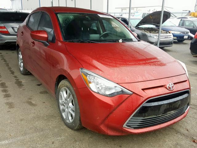 3MYDLBYV0HY169975 - 2017 TOYOTA YARIS IA RED photo 1