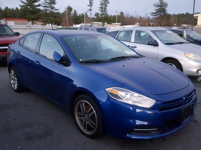 1C3CDFBA4DD143420 - 2013 DODGE DART SXT BLUE photo 1