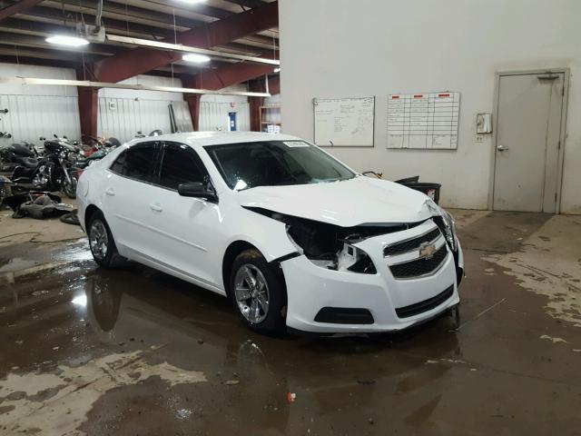 1G11B5SA7DF296762 - 2013 CHEVROLET MALIBU LS WHITE photo 1