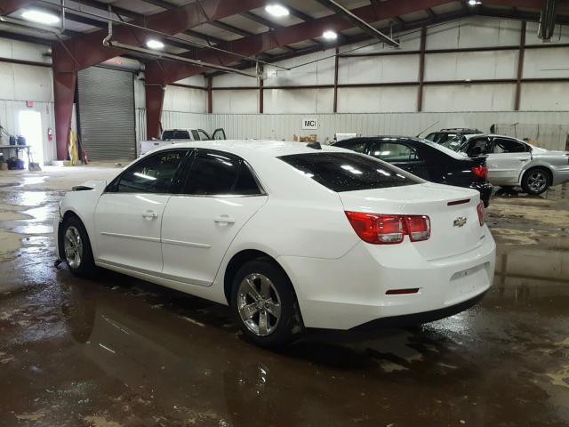 1G11B5SA7DF296762 - 2013 CHEVROLET MALIBU LS WHITE photo 3