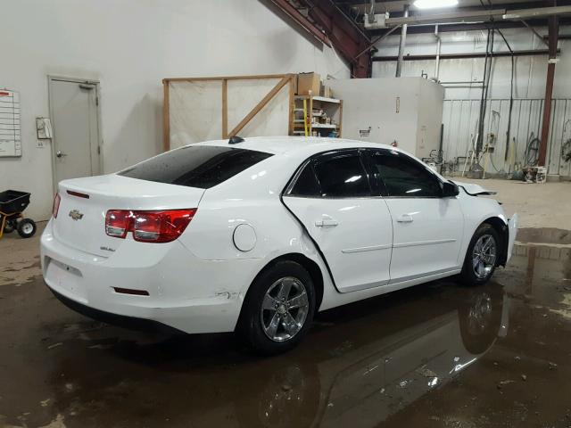 1G11B5SA7DF296762 - 2013 CHEVROLET MALIBU LS WHITE photo 4