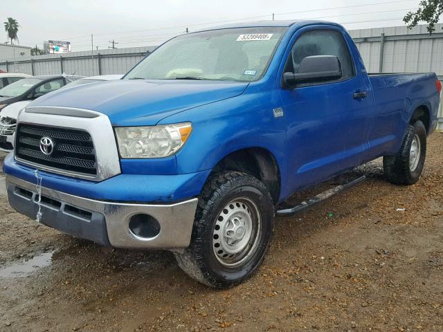 5TFLU52148X017472 - 2008 TOYOTA TUNDRA BLUE photo 2