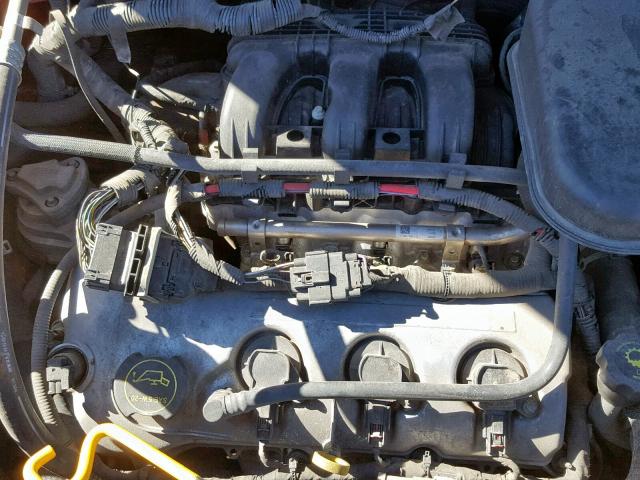 2FMDK38C68BA46434 - 2008 FORD EDGE SEL ORANGE photo 7