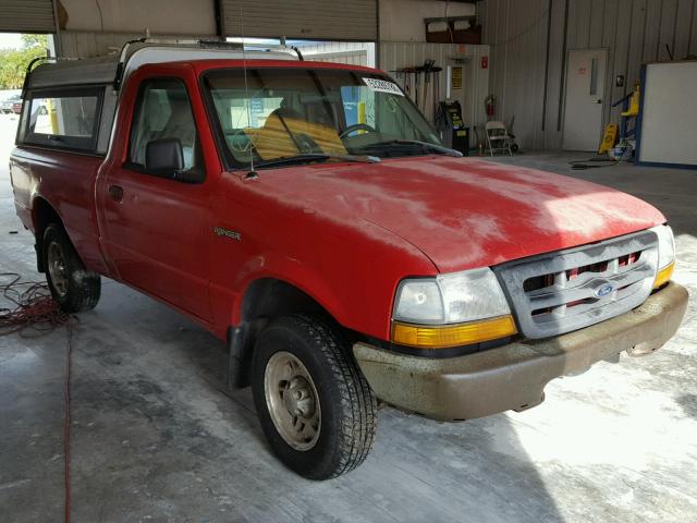 1FTYR10C1WUB49141 - 1998 FORD RANGER RED photo 1