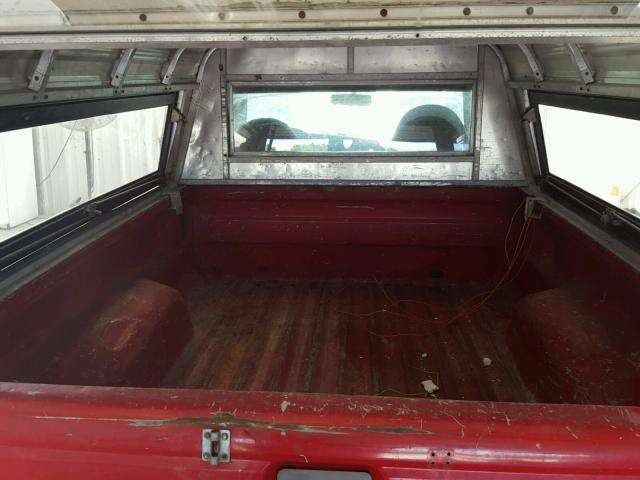 1FTYR10C1WUB49141 - 1998 FORD RANGER RED photo 6