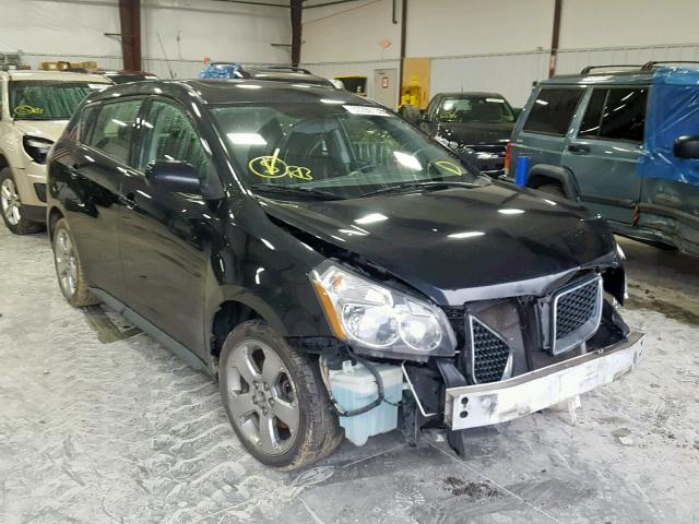 5Y2SP67029Z448973 - 2009 PONTIAC VIBE BLACK photo 1