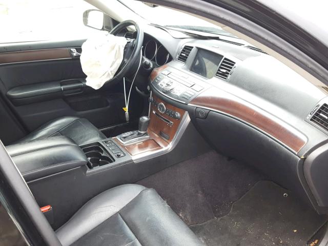 JNKAY01F98M652831 - 2008 INFINITI M35 BASE BLACK photo 5