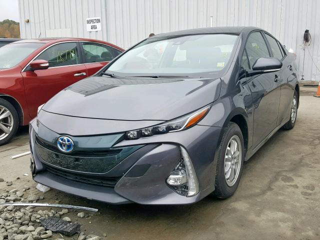 JTDKARFP2H3066817 - 2017 TOYOTA PRIUS PRIM 灰色 照片 2
