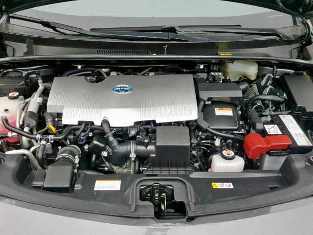 JTDKARFP2H3066817 - 2017 TOYOTA PRIUS PRIM 灰色 照片 7