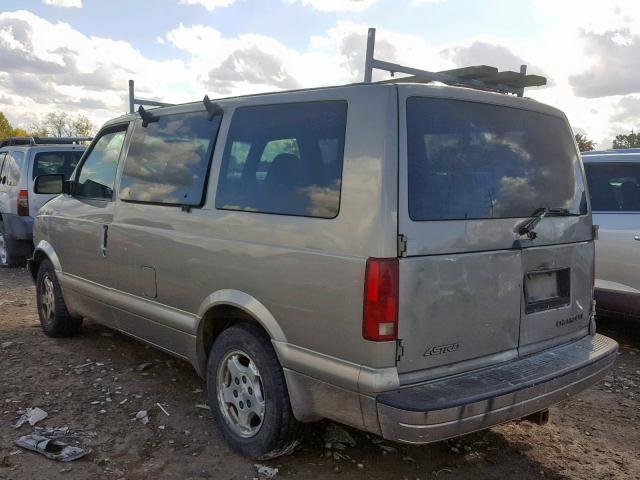 1GNDM19X54B104464 - 2004 CHEVROLET ASTRO SILVER photo 3