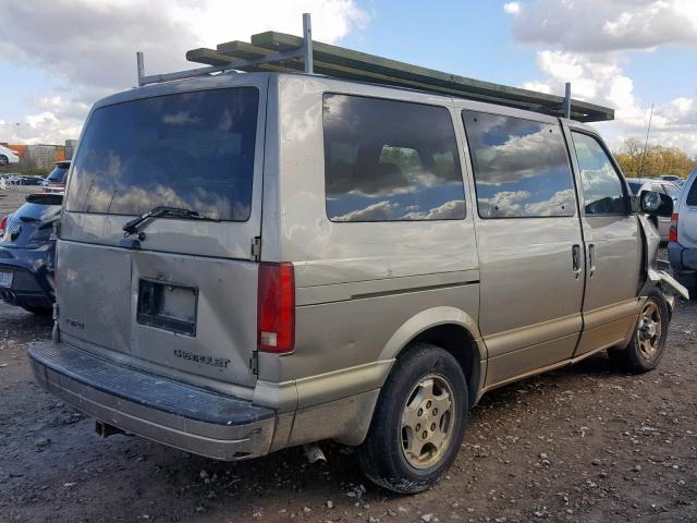 1GNDM19X54B104464 - 2004 CHEVROLET ASTRO SILVER photo 4