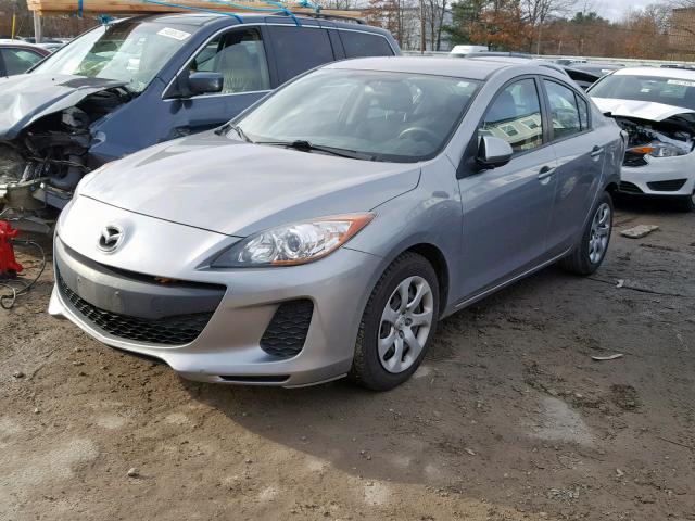 JM1BL1UG9C1504008 - 2012 MAZDA 3 I GRAY photo 2