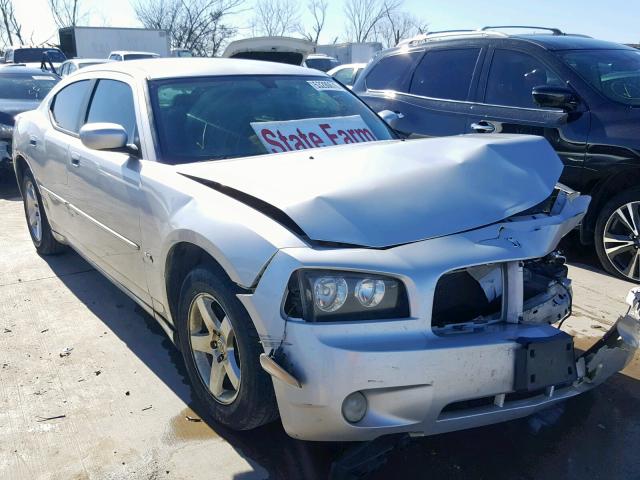 2B3CA3CV5AH210076 - 2010 DODGE CHARGER SX SILVER photo 1