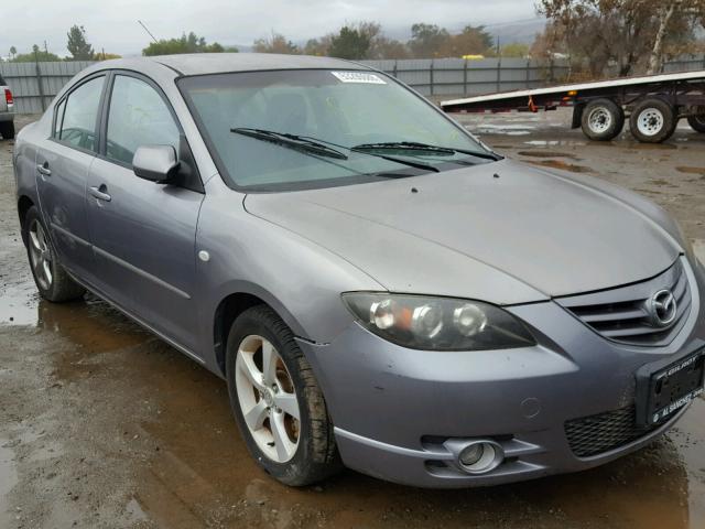 JM1BK123641143194 - 2004 MAZDA 3 S GRAY photo 1