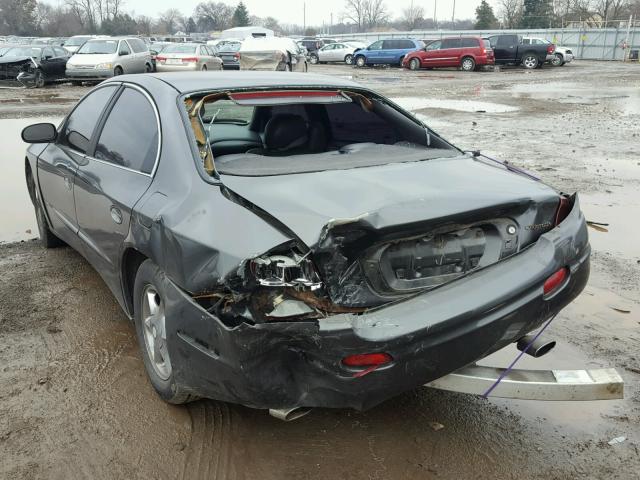 1G3GR64HX24187802 - 2002 OLDSMOBILE AURORA GRAY photo 3