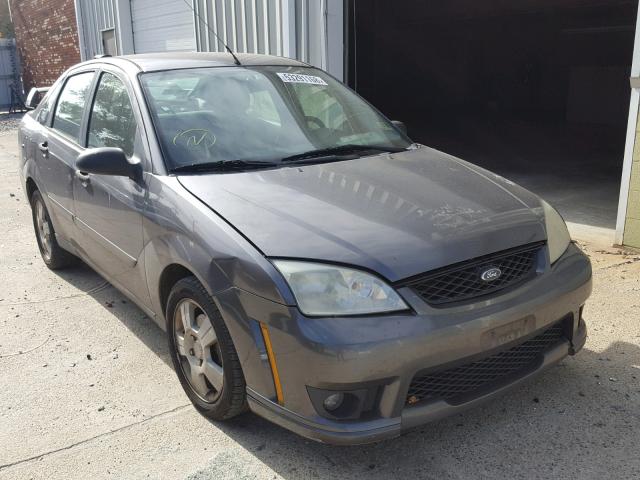 1FAFP34N27W118884 - 2007 FORD FOCUS ZX4 GRAY photo 1