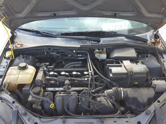 1FAFP34N27W118884 - 2007 FORD FOCUS ZX4 GRAY photo 7