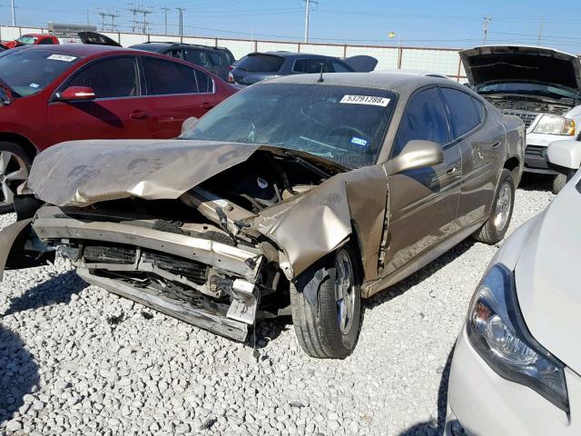 2G2WP522951345920 - 2005 PONTIAC GRAND PRIX GOLD photo 2